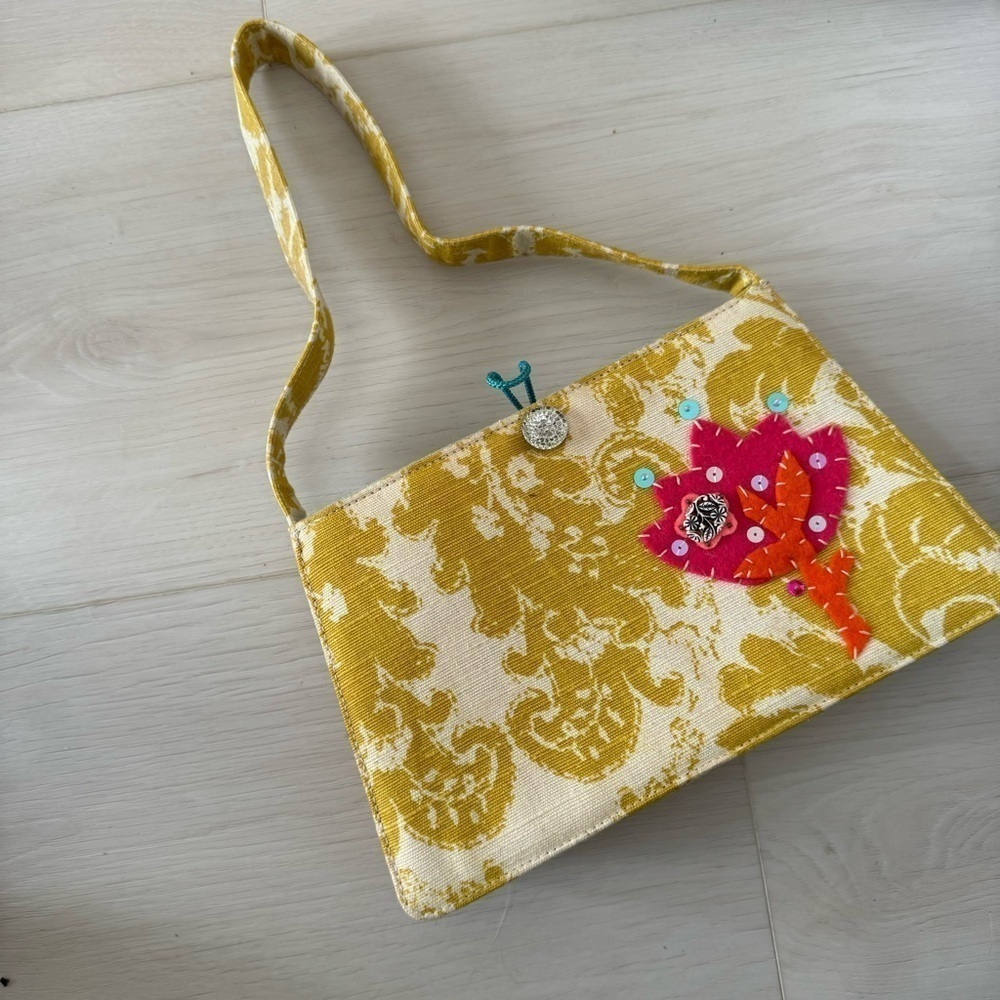 PATCH shoulder bag.